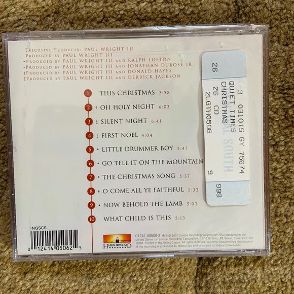 NWT - Quiet Times Christmas - 10 Instrumental Interpretations CD - Picture 2 of 2